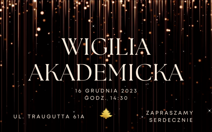 Wigilia Akademicka- RELACJA