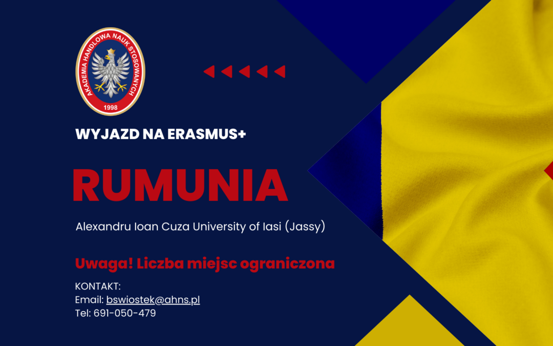 Wyjazd do Rumunii- Erasmus+